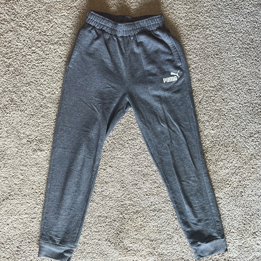 puma comfy grey sweatpants